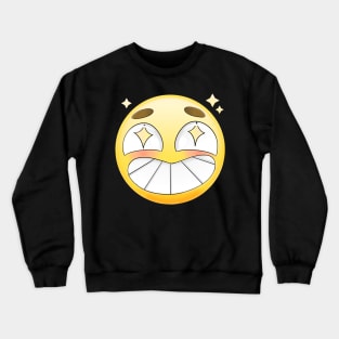 SQUEEEEEEEmoji (Black BG) Crewneck Sweatshirt